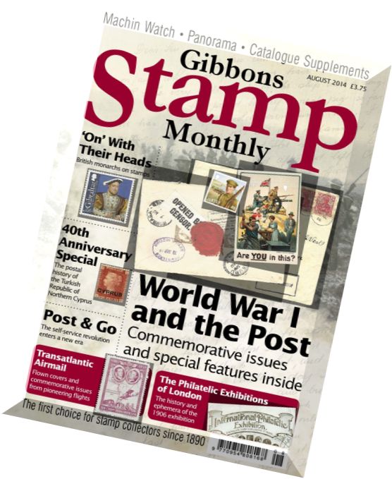 Gibbons Stamp Monthly 2014. 08