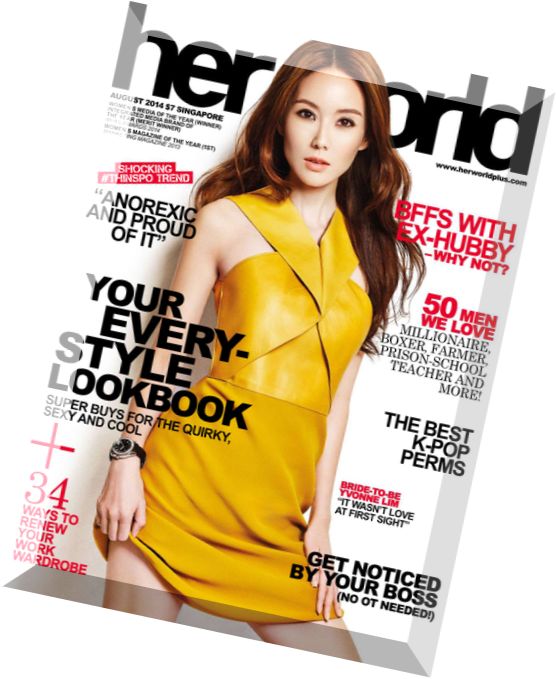 Her World Singapore – August 2014
