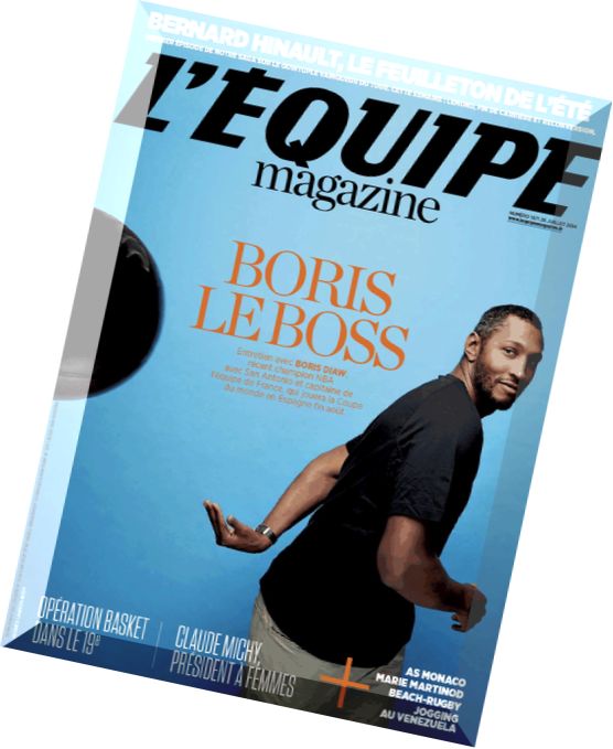 L’Equipe Magazine – Samedi 26 Juillet 2014