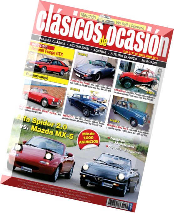 Clasicos de Ocasion – Mayo-Junio 2014
