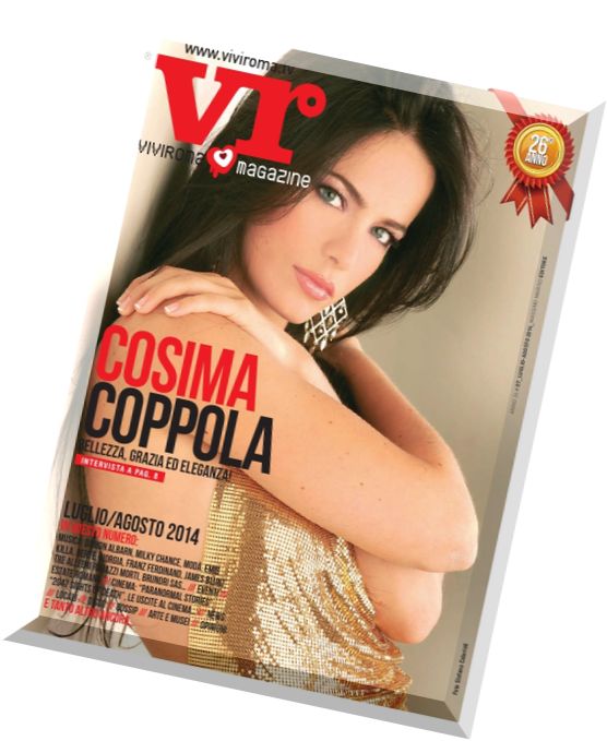 Vivi Roma Magazine – July-August 2014