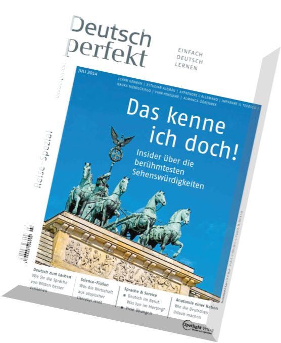 Deutsch Perfekt Magazin – Juli 2014