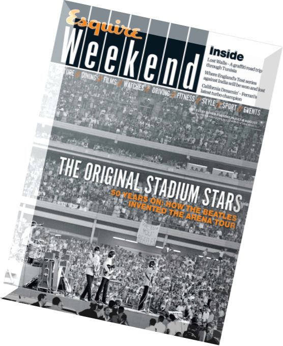 Esquire Weekend – 22 July-4 August 2014