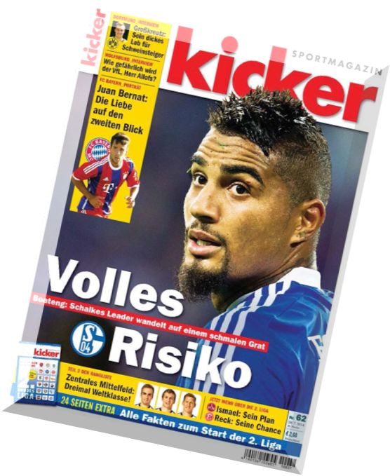 Kicker Sportmagazin 62-2014 (28.07.2014)