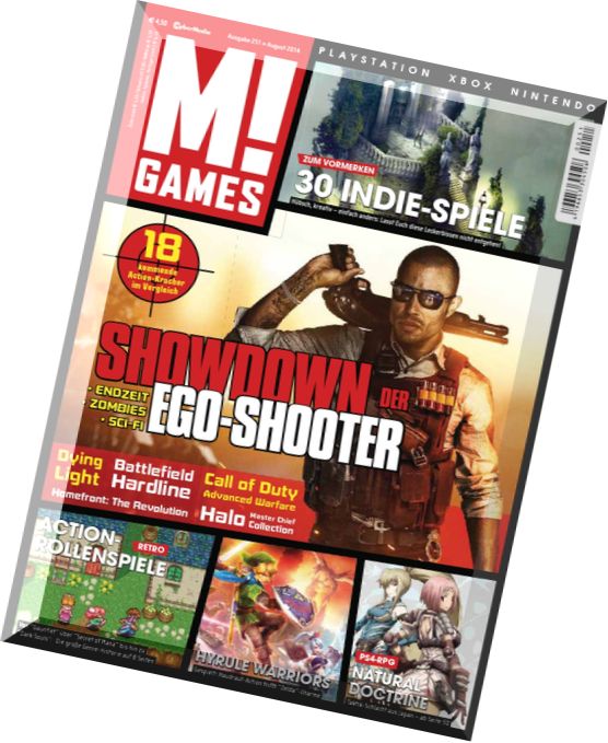 M! Games – Spielemagazin August 2014