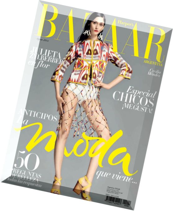 Harper’s Bazaar Argentina – Agosto 2014