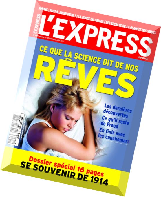L’Express No.3291 – 30 Juillet au 5 Aout 2014