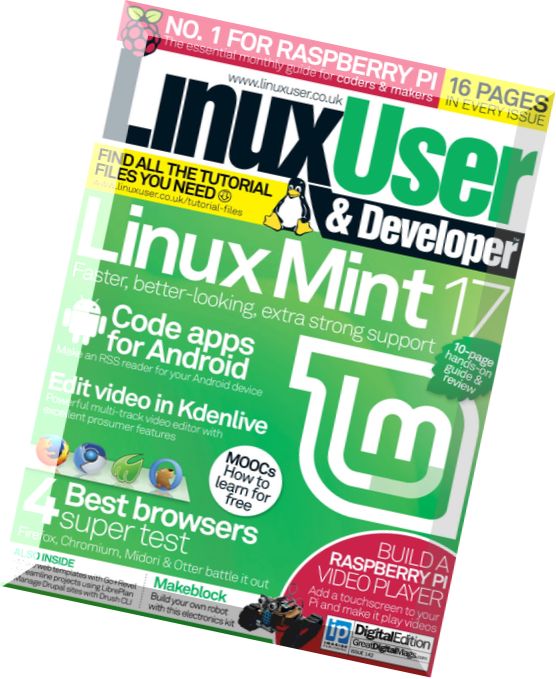 Linux User & Developer – Issue 142, 2014