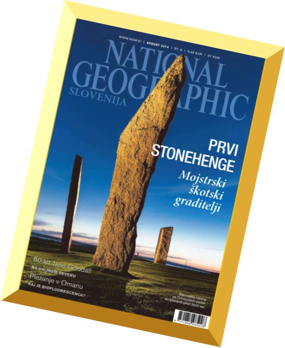 National Geographic Slovenia – August 2014
