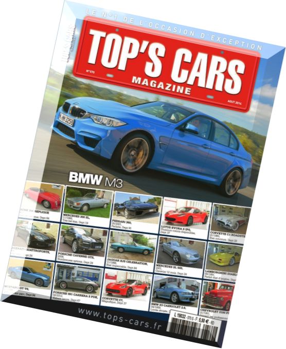 Top’s Cars Magazine N 570 – Aout 2014