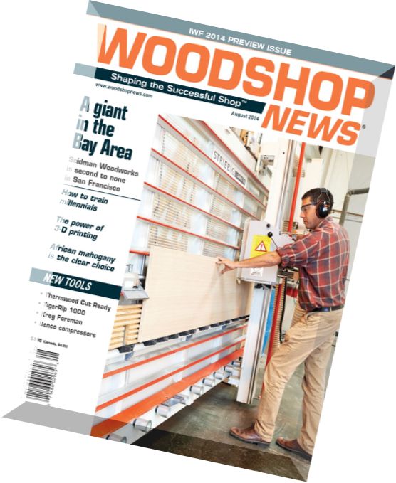 Woodshop News – August 2014