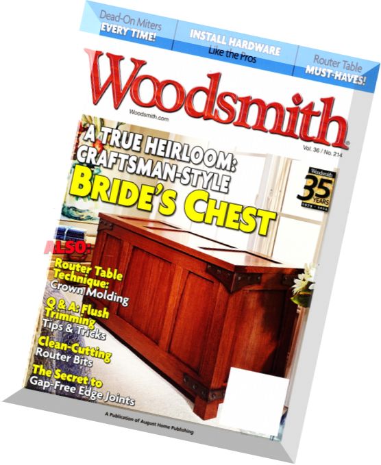 Woodsmith Magazine Issue 214, August-September 2014