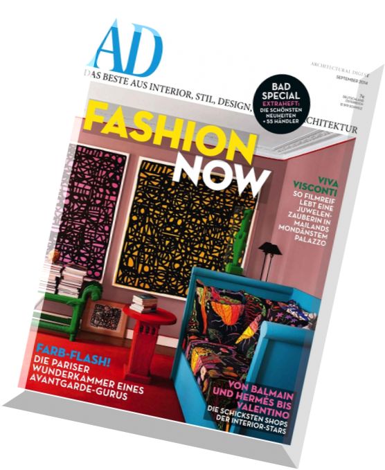 AD Architectural Digest Germany – September 2014