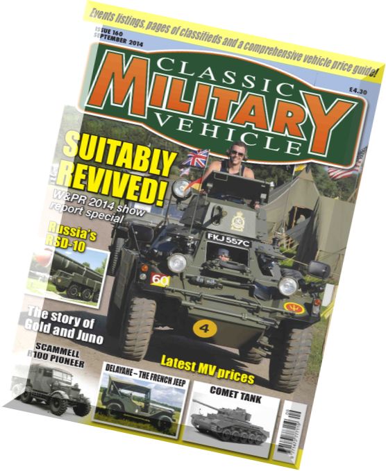 Classic Military Vehicle – September 2014
