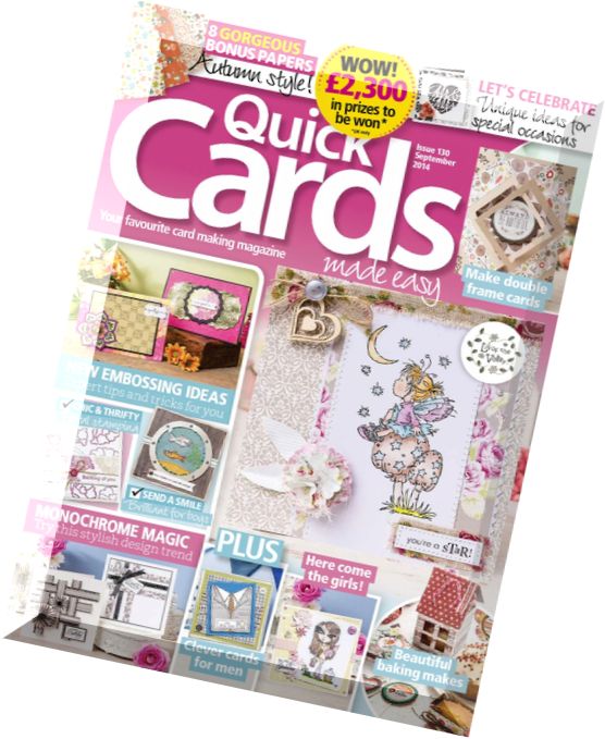 Quick Cards Made Easy – September 2014