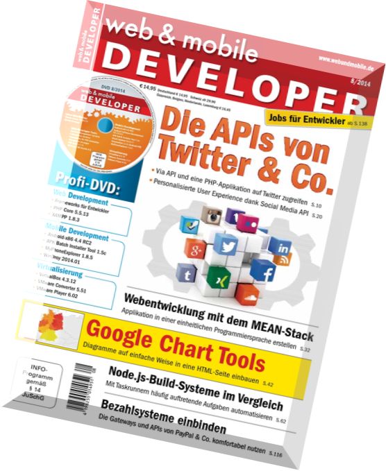 web & mobile DEVELOPER – August 2014