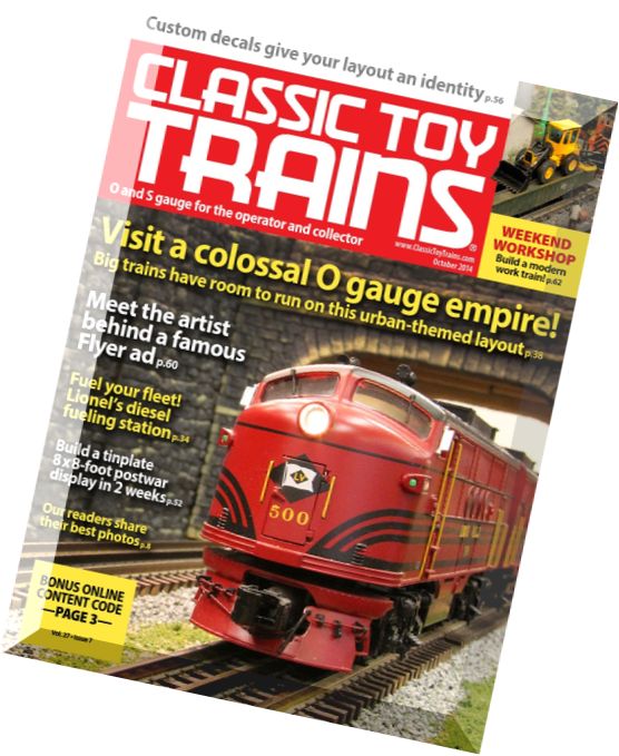 Classic Toy Trains – October 2014