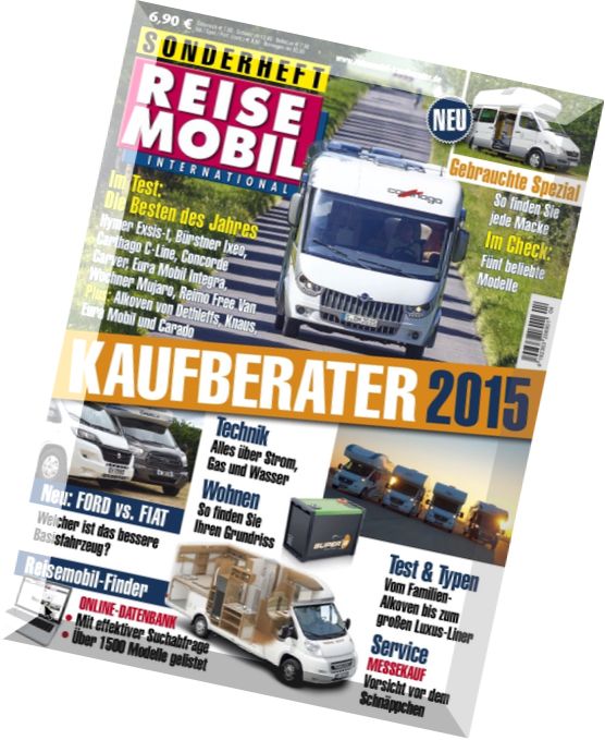 Reisemobil International – Kaufberater 2015