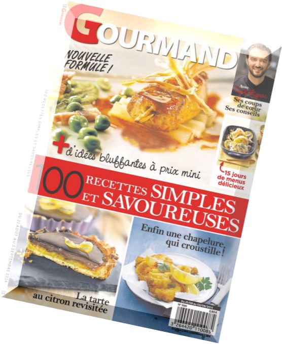 Gourmand N 300 – 21 Aout au 3 Septembre 2014