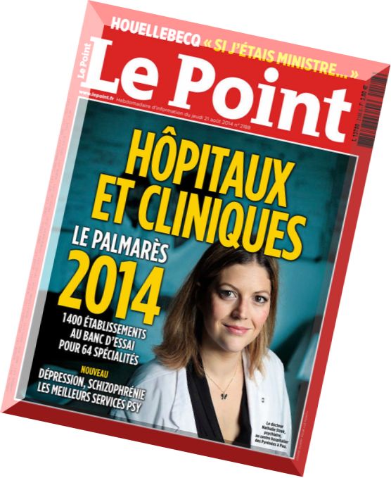 Le Point N 2188 – 21 au 27 Aout 2014