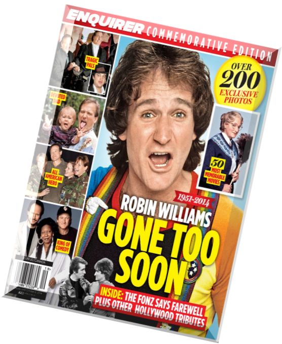 Robin Williams Gone Too Soon 1951-2014