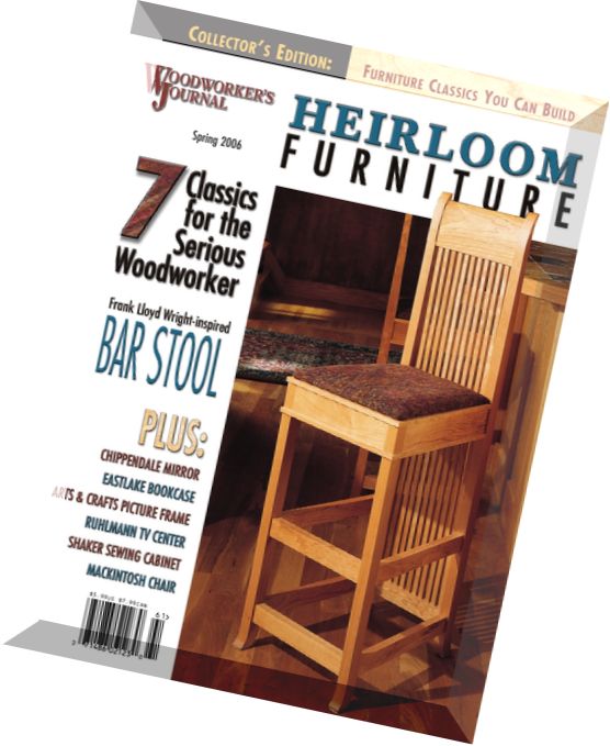Woodworker’s Journal Heirloom Furniture – Spring 2006