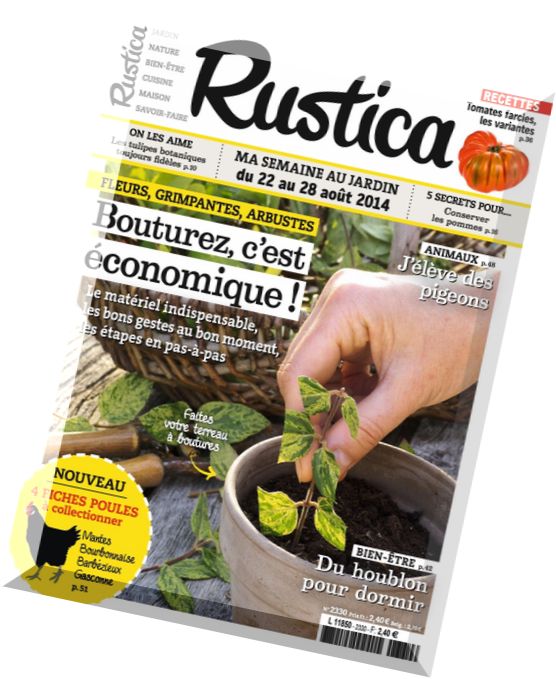 Rustica N 2330 – 22 au 28 Aout 2014