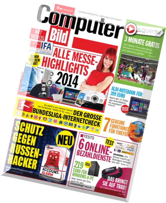 Computer Bild Germany 19-2014 (23.08.2014)