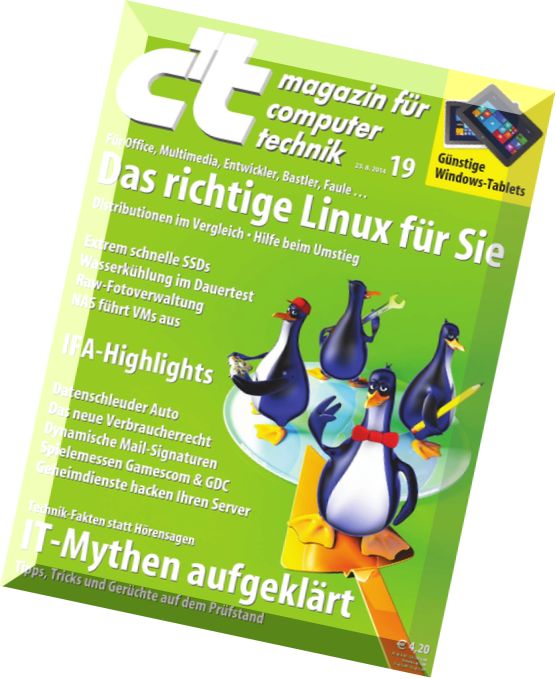 c’t magazin 19-2014 (23.08.2014)