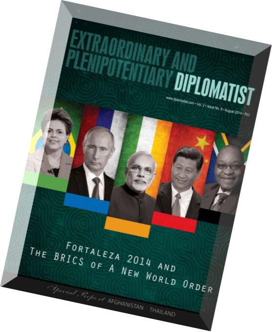 Extraordinary and Plenipotentiary Diplomatist – August 2014