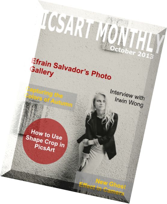 PicsArt Monthly – October 2013