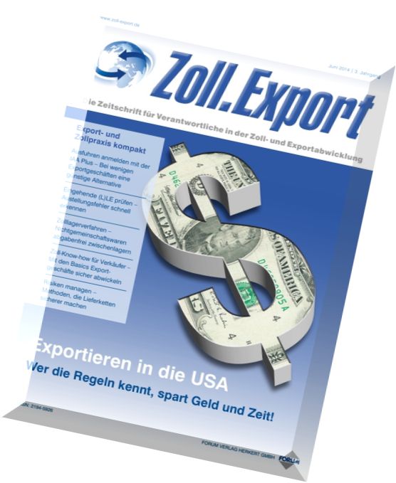 Zoll.Export – Juni 2014