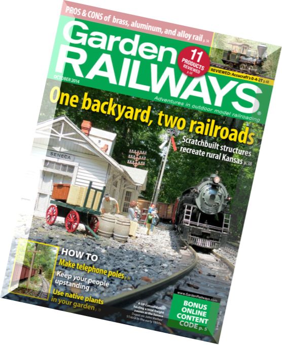 Garden Railways – October 2014