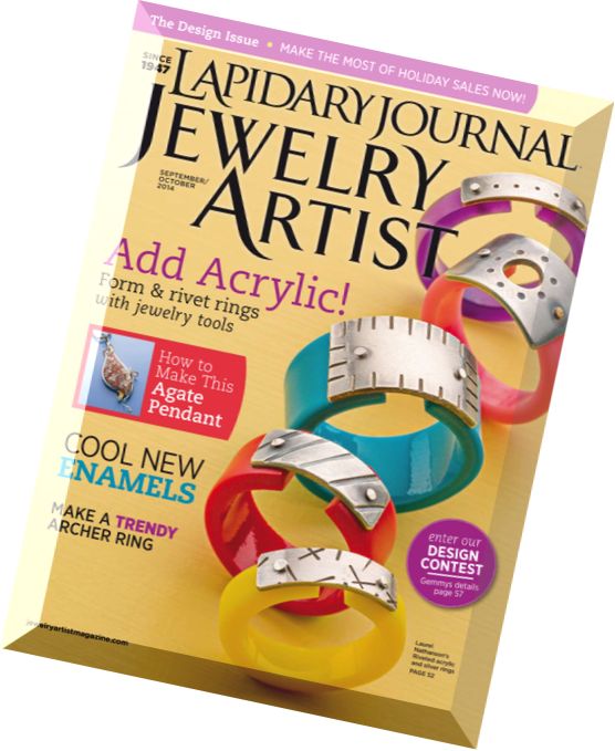 Lapidary Journal Jewelry Artist – September-October 2014