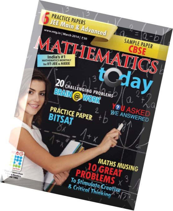 Mathematics Today – March 2014