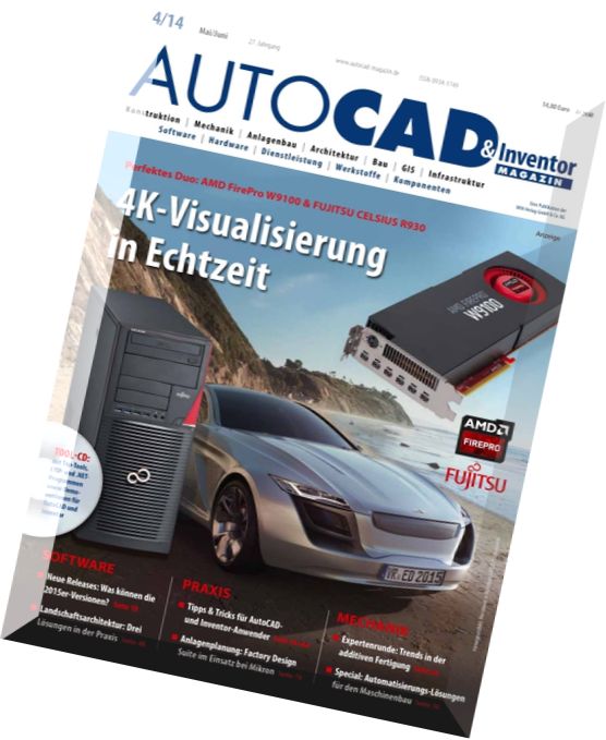 AUTOCAD & Inventor Magazin – Mai-Juni 2014