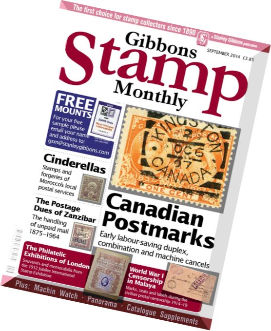 Gibbons Stamp Monthly – Septembre 2014