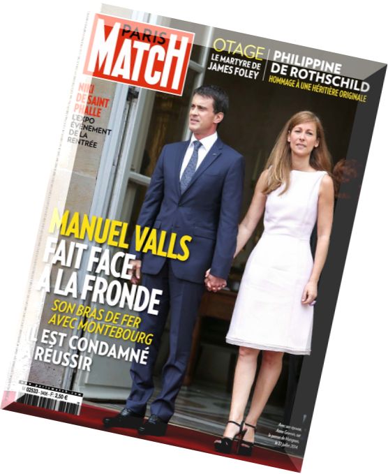 Paris Match N 3406 – 28 Aout au 3 Septembre 2014