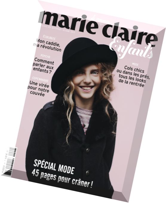 Marie Claire Enfants N 9 – Septembre-Octobre 2014