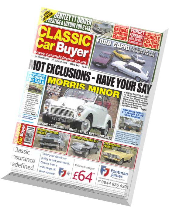 Classic Car Buyer – 27 August 2014