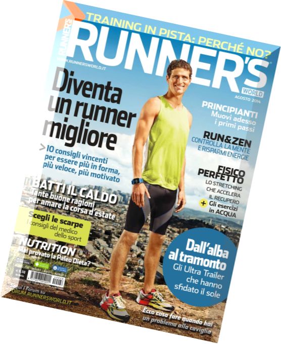 Runner’s World Italia – Agosto 2014