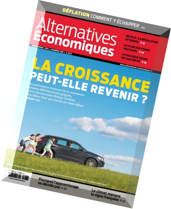 Alternatives Economiques N 338 – Septembre 2014