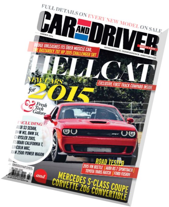 Car and Driver Middle East – September 2014