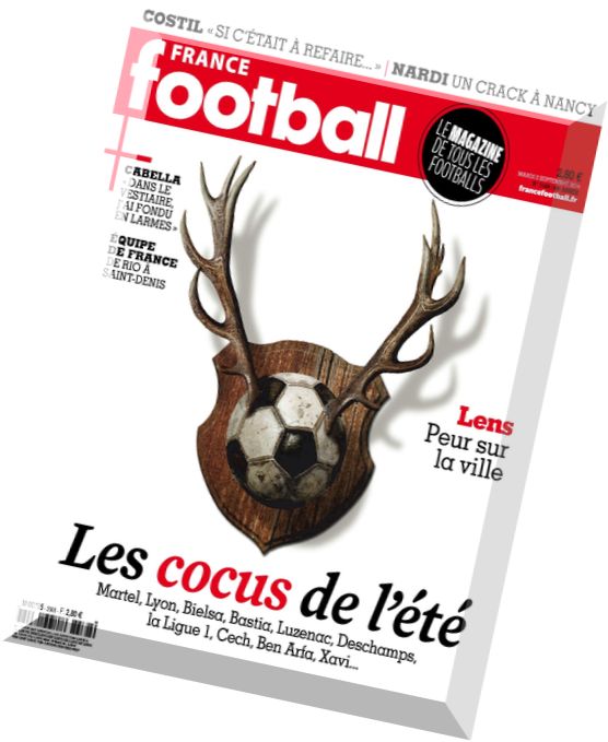 France Football N 3568 – Mardi 2 Septembre 2014