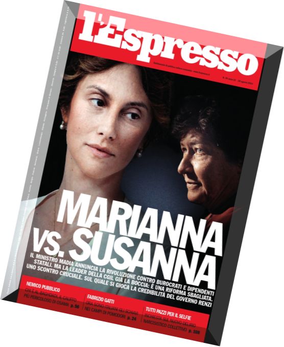 L’Espresso n. 34 – 28 agosto 2014