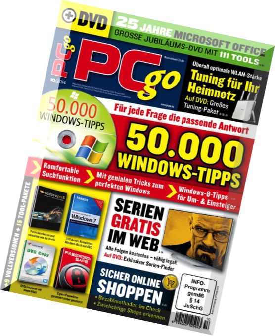 PC Go Magazin Oktober N 10, 2014
