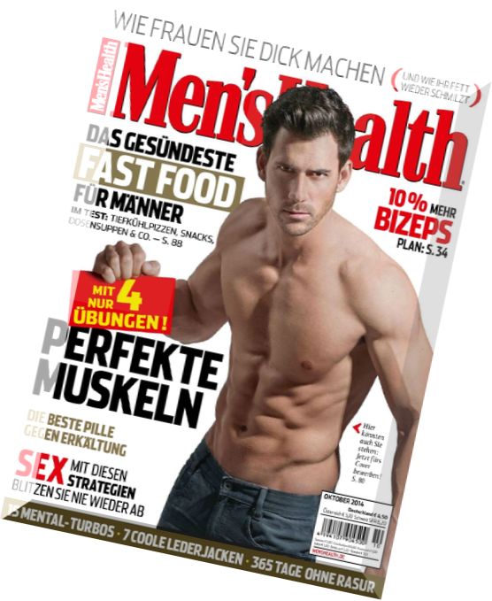 Men’s Health Germany – Oktober 2014