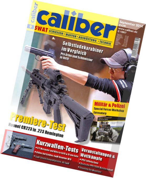 Caliber SWAT Magazin September N 09, 2014