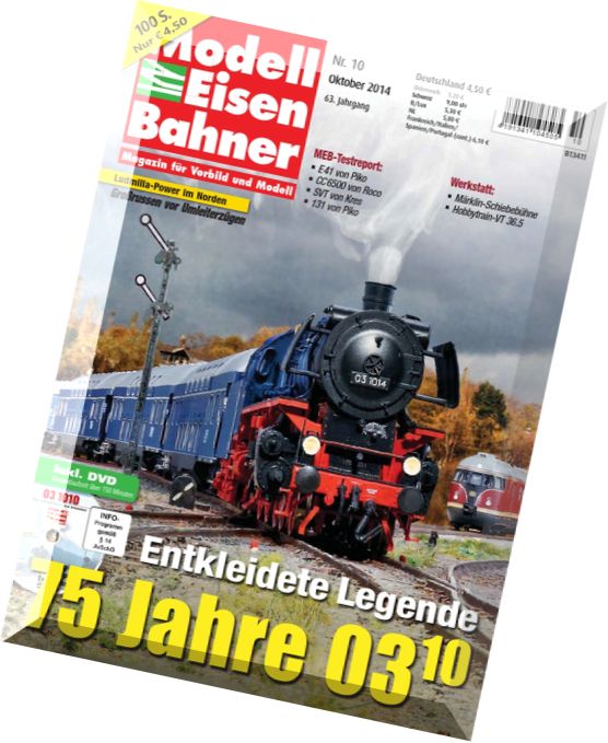 Modelleisenbahner Magazin Oktober N 1,0 2014