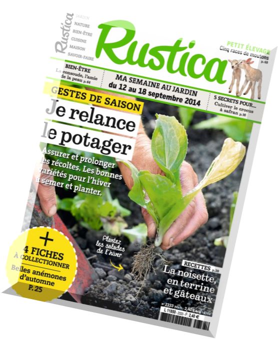 Rustica N 2333 – 12 au 18 Septembre 2014